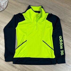 Adidas Golf Womens 1/4 Button Long Sleeve